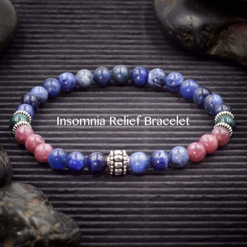 Insomnia Relief Intention Bracelet | Beaded Bracelet | Handmade to Order